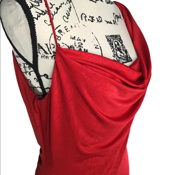 ASTR - ASYMMETRICAL BODYSUIT Salsa (color) - NWOT Size M - Picture 3 of 16